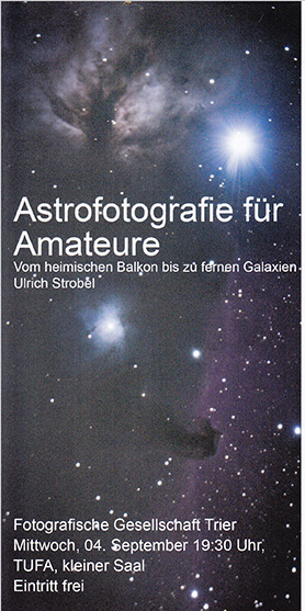 Ulrich Strobel: Astrofotografie für Amateure