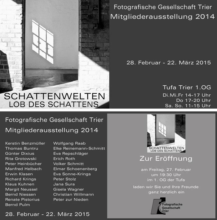 SCHATTENWELTEN - LOB DES SCHATTENS